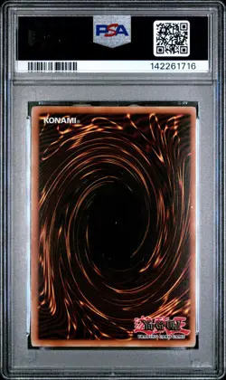 2002 YU-GI-OH! STARTER DECK: KAIBA #001 BLUE-EYES WHITE DRAGON PSA 6 - Image 2