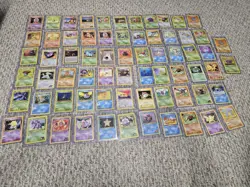 Pokemon TCG Collection Lot Of Cards English Vintage Team Rocket Game Eevee - Image 1