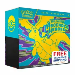 Pokemon Mega Evolution Ascended Heroes Elite Trainer Box Sealed New ships ASAP - Image 1