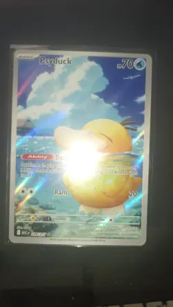POKEMON MEGA EVOLUTION Psyduck 226/217 ASCENDED HEROES Rare Holo Full Art - Image 3