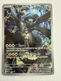 Pokemon Ascended Heroes ETB Promo Card - N’s Zekrom 31 - NM - Image 1
