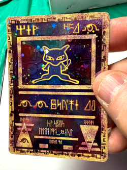 Ancient Mew - Promo Pokemon Card Holo 2000 Movie NM Vintage WOTC Swirl Card - Image 1