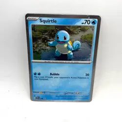 Squirtle (Cosmos Holo) 048 Holo Promo Scarlet & Violet Promo Pokemon Holo NM - Image 1