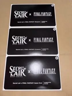 3 Secretlair Final Fantasy Mtg English Version Foil - Image 1