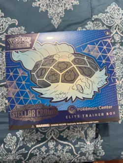Pokemon TCG Stellar Crown Pokemon Center Elite Trainer Box ETB - Image 1