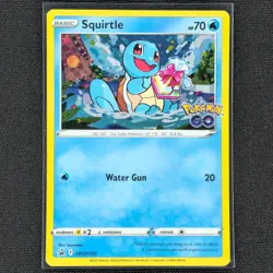 Squirtle - SWSH233 - HD Swirl - Black Star Promo - Pokemon Go - Pokemon - NM/M - Image 1