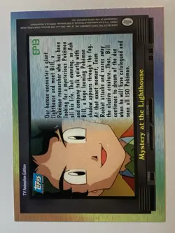 2000 Topps Pokemon TV Series 2 #EP13 Mystery at the Lighthouse - Image 2