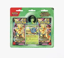 Pokemon TCG Ascended Heroes Erika's Tangela 2-Pack Blister |BRAND NEW SEALED - Image 1
