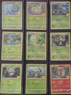 Pokemon TCG Celebrations McDonalds Holo & Non-Holo Master Set - Image 4