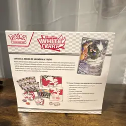 Pokemon TCG Scarlet & Violet White Flare Elite Trainer Box Reshiram - Image 3