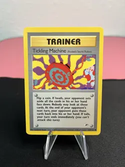 Tickling Machine (Rocket’s Secret Robot) 119/132 Trainer Pokemon Gym Heroes - Image 1