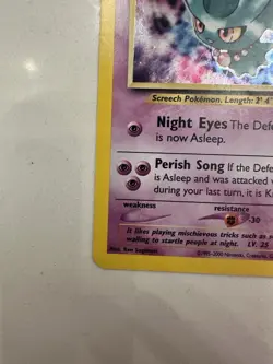 Pokemon TCG Misdreavus Holo Rare Neo Revelation NM Near Mint 11/64 - Image 4