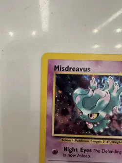 Pokemon TCG Misdreavus Holo Rare Neo Revelation NM Near Mint 11/64 - Image 5