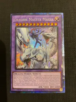 Yugioh - Dragon Master Magia (PCR) (RA04-EN055) 1st Edition NM - Image 1