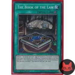 Yugioh The Book of the Law FUEN-EN036 Secret Rare 1st Edition NM - Image 1