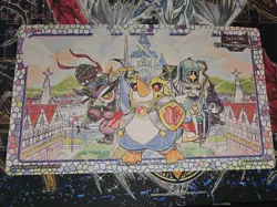 Yugioh Play Mat 2020 Duel Extravaganza Penguin Brave - Image 1