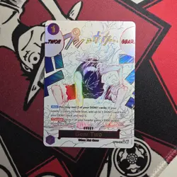 ONE PIECE TCG GEAR TWO ALTERNATE ART OP11-080 A FIST OF DIVINE SPEED - Image 1