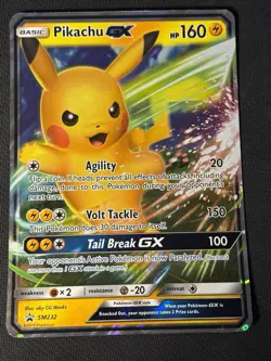 Pikachu GX Pokemon Oversized Jumbo Card - Image 1