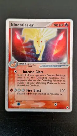 Ninetales ex 96/101 EX Hidden Legends Pokemon Card Holo Foil Rare HP - Image 1