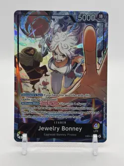 Jewelry Bonney (Alt Art) OP15-001 L Adventure on KAMI - ONE PIECE Card ENGLISH - Image 1