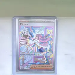 Pokemon Miriam 251/198 Special Illustration Rare Holo SV01 Trainer Card - Image 1
