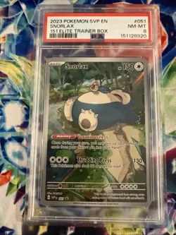 Snorlax 051 Sv: Scarlet & Violet Promo Cards Holo - Image 1