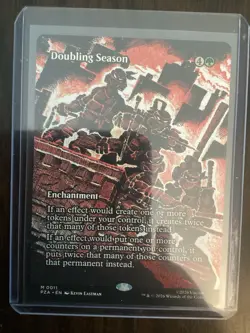 Doubling Season (Borderless) Teenage Mutant Ninja Turtles Source Material... - Image 1