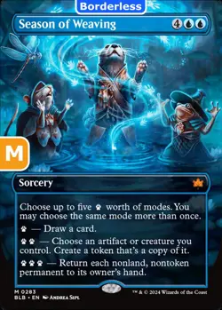 MTG Season of Weaving Bloomburrow Mythic Sorcery NM - Image 1