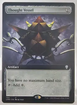 Mtg - Thought Vessel (Extended Art) - Commander Legends - Uncommon - #703 - NM - Image 1