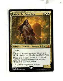 MTG SkeenAB Elenda the Dusk Rose from Rivals of Ixalan. NM. - Image 1
