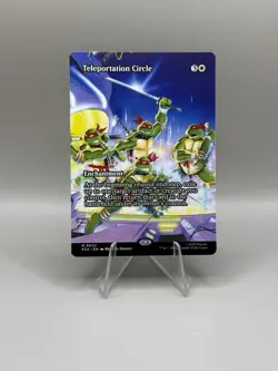 Teleportation Circle (Borderless) Teenage Mutant Ninja Turtles Eternal 0002 MTG - Image 1