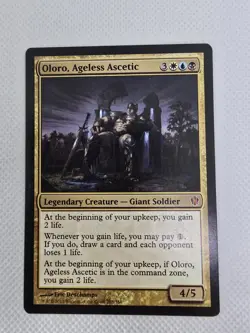 Wizards Oloro Ageless Ascetic Commander 2013 Legendary Creature WUB 203 MTG - Image 1