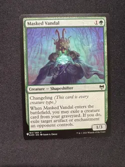 MASKED VANDAL - Magic: The Gathering - NM/M - Image 1