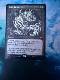 Foundations #76 Special Guest Grim Tutor Showcase NM - Image 1