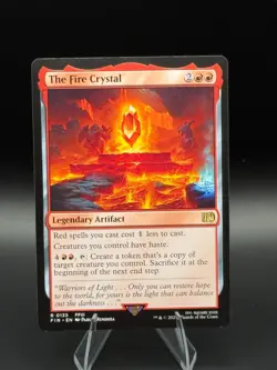 MTG The Fire Crystal Final Fantasy 135 NM Regular - Image 1