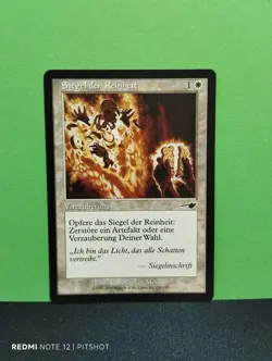 Siegel der Reinheit / Seal of Cleansing - MTG Magic - Image 1