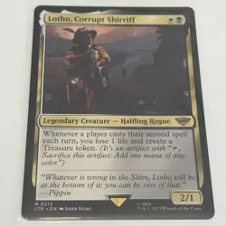 Lotho, Corrupt Shirriff ; The Lord of the Rings NM REG English - Image 1