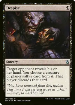 X 1 Despise NM Khans of Tarkir 069 MTG Magic The Gathering - Image 1