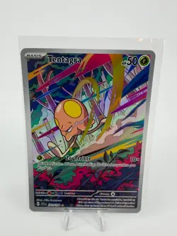 Tentagra Illustration-Rare Deutsch Karmesin & Purpur 201 NM Pokemon TCG - Image 1