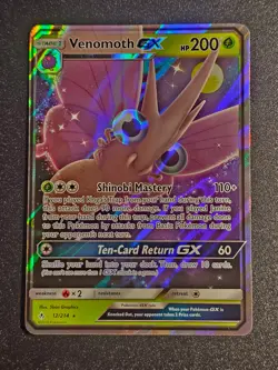 Pokemon TCG - Venomoth GX 12/214 Unbroken Bonds - Image 1