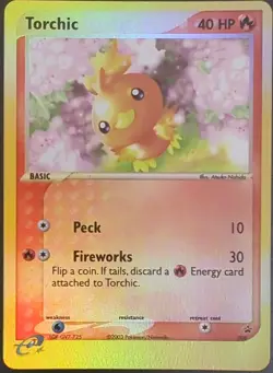 Flemmli / Torchic - 008 Nintendo Blackstar Promo Englisch NM Pokemon - Image 1