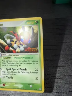 Carte Pokemon Ledian 23/109 Stamped Ex Team Rocket Returns English Occasion - Image 5