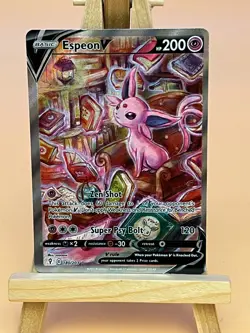 Pokemon Espeon V 180/203 Alternate Art Evolving Skies 2021 NM English - Image 1