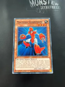 YUGIOH MACHINA GEARFRAME COMMON SR10-EN005 1ST EDITION - Image 1