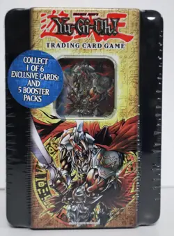 Yugioh 2005 GILFORD THE LIGHTNING Holiday Tin - New / Factory Sealed/Tight Wrap! - Image 2