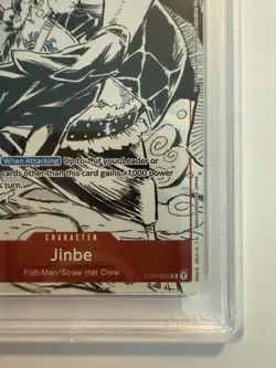 One Piece JINBE ST01-005 PSA 10 Gem Mint! English - Gift Collection 2023 - Image 5