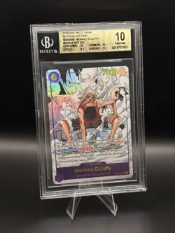 Monkey.D.Luffy Manga EB02-061 Anime 25th Collection English BGS 10 - Image 1