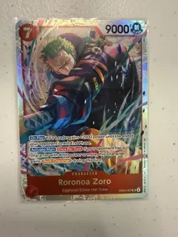 One Piece Roronoa Zoro EB04-007 SR ENGLISH OP15/NM - Image 1