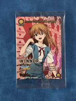 Union Arena Asuka Langley Tournament Event Winner Promo (Sealed) Evangelion - Image 1