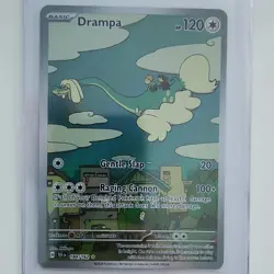 Pokemon Drampa SV05: Temporal Forces 184/162 Illustration Rare Dragon Basic Card - Image 1